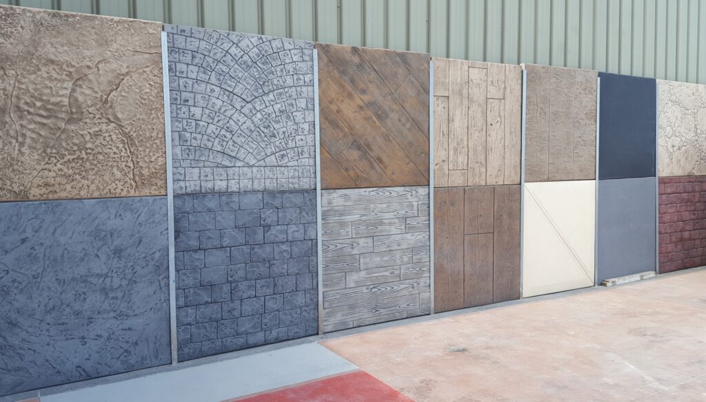 14 different types of decrative concrete